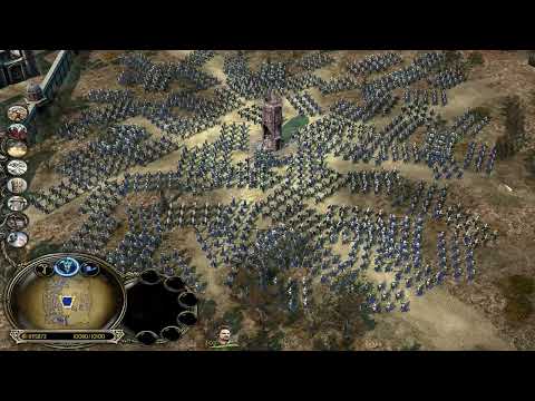 Spending 10000 Command Points on Gondor Soldiers (Men) - LOTR BFME 2