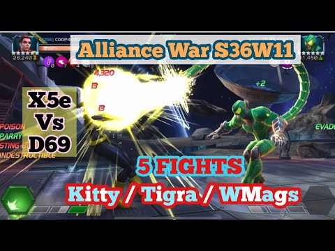 Alliance War S36W11 | X5e vs D69 | Masters On The Line!