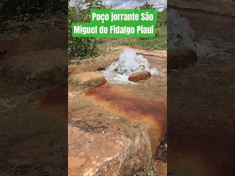 Poço Jorrante São Miguel do Fidalgo PI