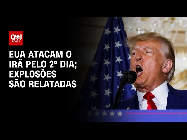 EUA voltam a atacar Irã após ameaça de Trump | HORA H