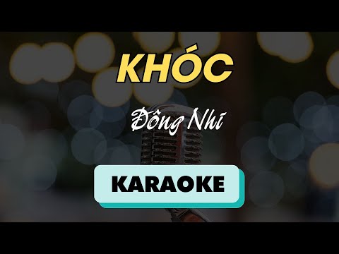 [KARAOKE] Khóc - Đông Nhi (beat chuẩn)  | Mario Karaoke
