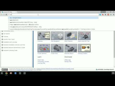 How to download & use Autodesk Inventor 2015 offline Help  #01