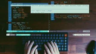 - My vim setup to speed up JavaScript coding for my Electron and React Native apps