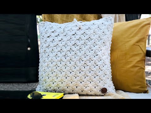 Almofada de Crochê 3D com Marcelo Nunes