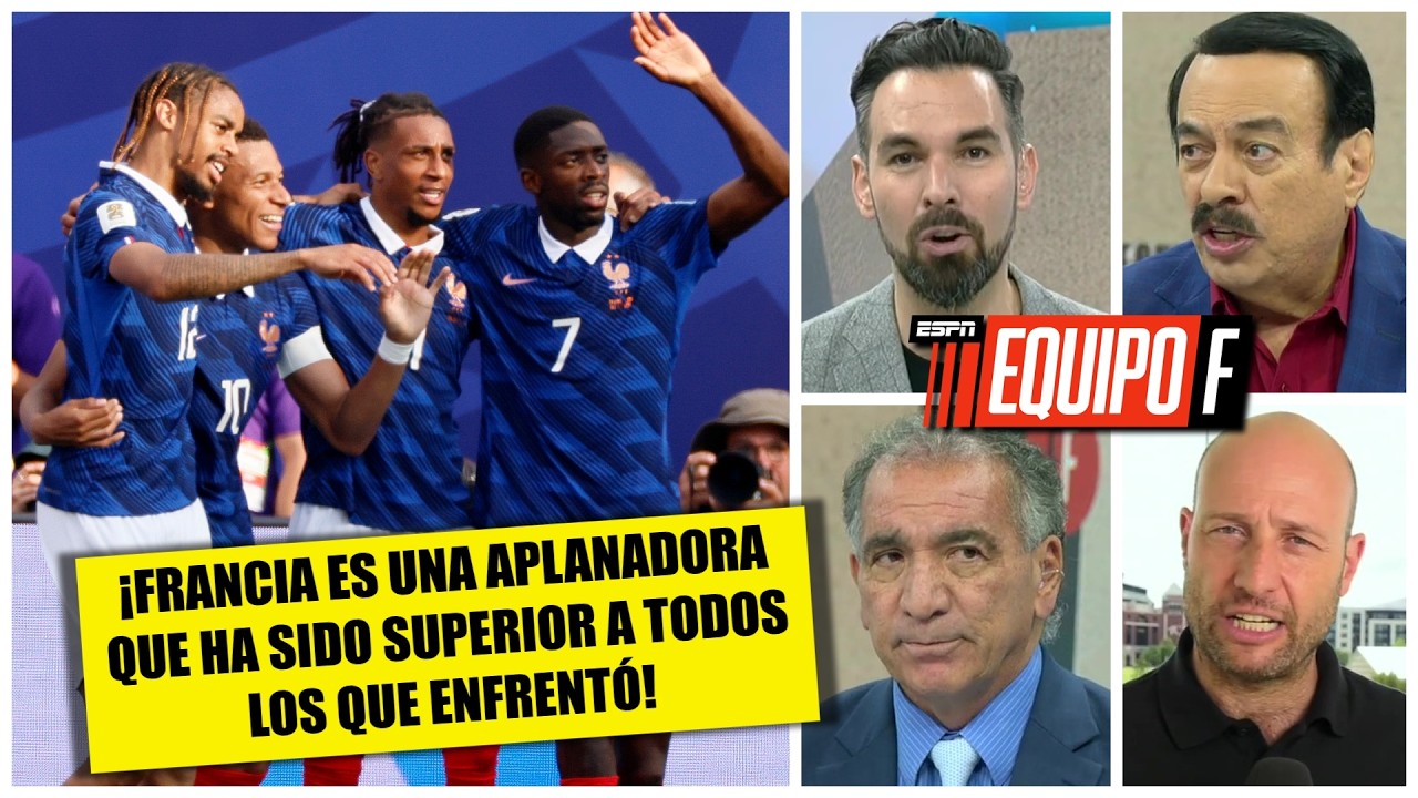 FRANCIA le gana a ESPAÑA en el hombre por hombre de manera APLASTANTE. Lamine, ¿la clave? | Equipo F