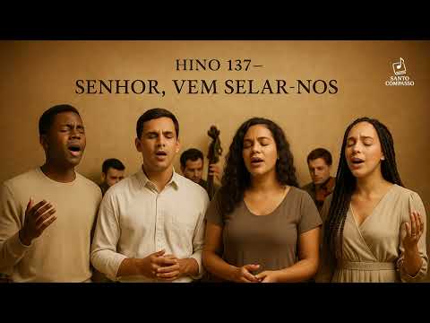 Hino 137 CCB - Senhor, vem selar-nos (estilo Coral Americano)