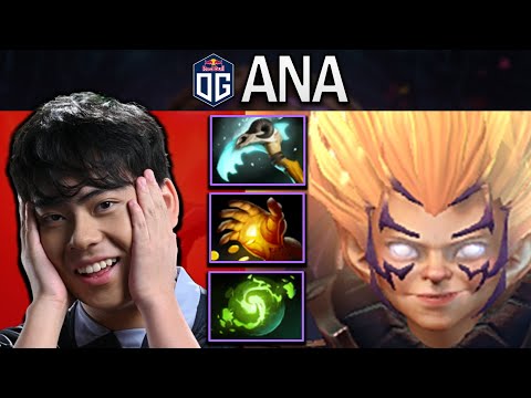 OG.ANA SMURF INVOKER WITH REFRESHER-VYSE - DOTA 2 7.31 GAMEPLAY