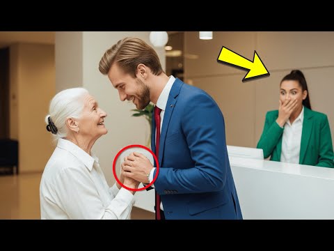 MILIONAR ÎN LACRIMI! A GĂSIT BUNICA ÎN LOC DE NEPOATĂ LA INTERVIU.