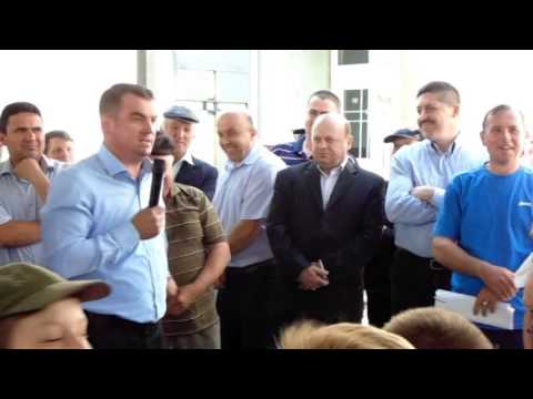 Discursul primarului Lucian Cheta la Fundu Racaciuni