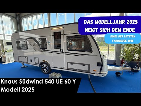 One of the last from the 2025 model year! Knaus Südwind 540 UE 60 Years of Knaus Model 2025