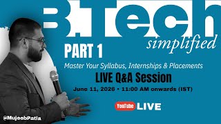 B.Tech Simplified: Semester Strategy, Study Plans, and Scoring High | PART 1