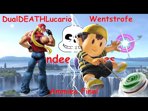 DualDEATHLucario (Terry) vs Wentstrofe (Ness) - Dundee Fundies 118 Ammies Final