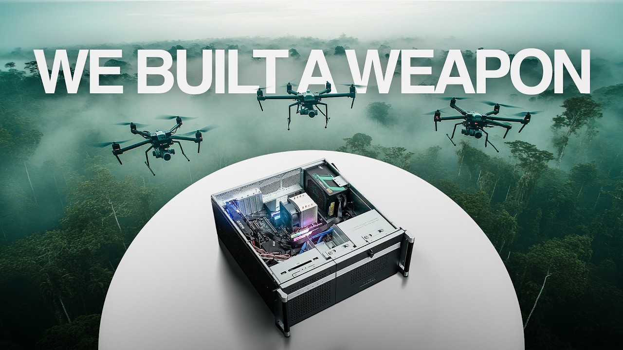 We built a PC for an ARMY OF DRONES