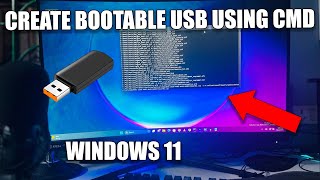 How To Create Bootable Windows 11 USB Using CMD(Command Prompt)
