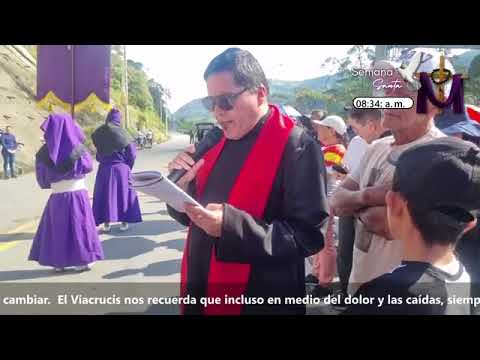 Hoy recordamos el camino de Jesús en el Viacrucis ✝️
