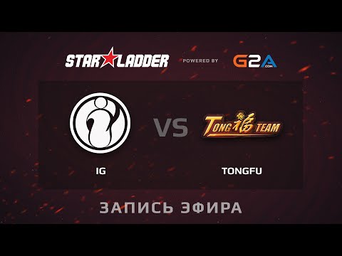 IG vs TongFU , SLTV 12 CHINA GS1, Group 1, game 1