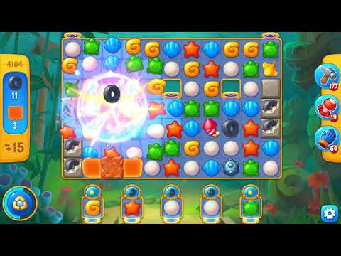 Fishdom level 4104 🐠 Playrix HD 👋😘✌