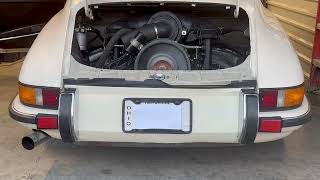 1973 Porsche 911E Cold Start