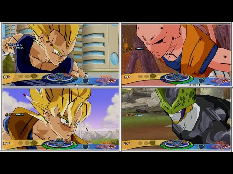 Dragon Ball Z Budokai 3 HD - All Characters Dragon Rush