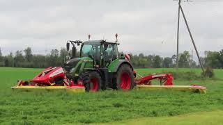 Fendt Demonstrations 2025 | Fendt 724 Vario & Pöttinger Novacat V10000