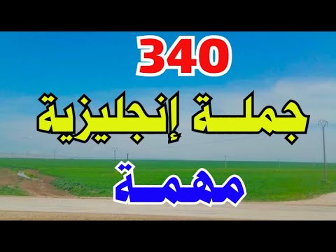 The 340 most important basic sentences in the English language