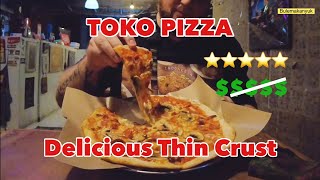 TOKO PIZZA DELICIOUS THIN CRUST