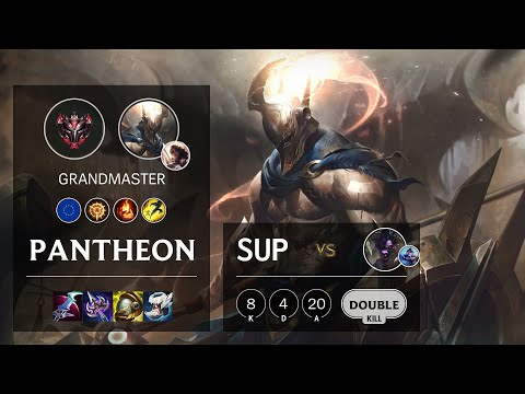 Pantheon Support vs Alistar - EUW Grandmaster Patch 10.25b
