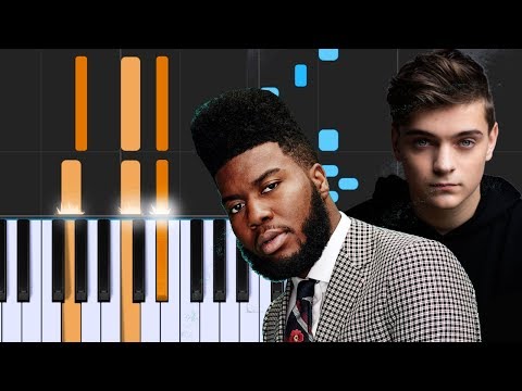 Martin Garrix ft Khalid - "Ocean" - Piano Tutorial - Chords - How To Play - Cover