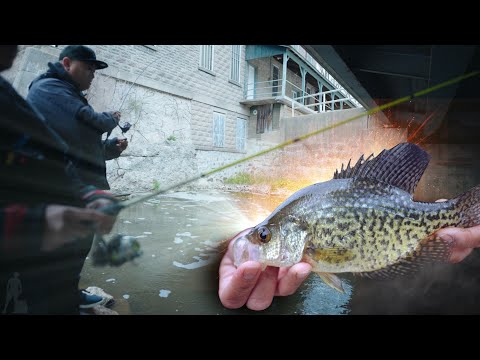 Fishing Behind an Old Creepy Mill