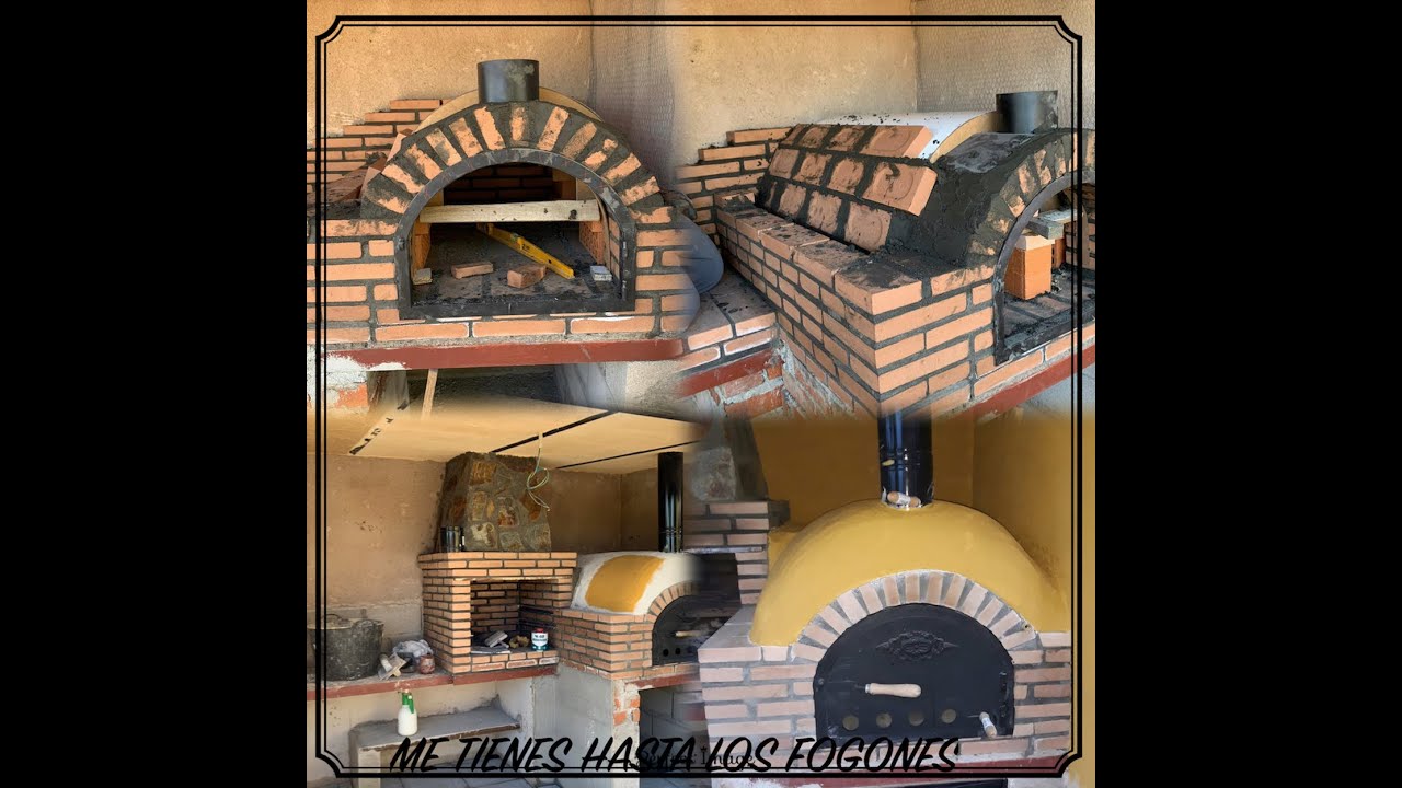 COMO HACER UN HORNO DE LEÑA CASERO PASO A PASO ( FACIL )