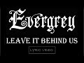 Evergrey - Leave It Behind Us - 2011 - Lyric Video