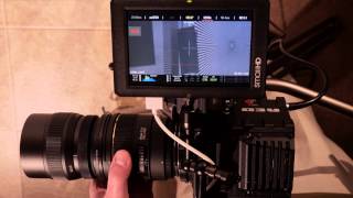 SLR Magic 2x Anamorphot - NEAR Focusing / Focus Pulling on the Red Epic