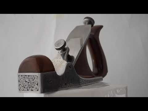 Norris style Infill plane/Engraved by Mikhail Davydov