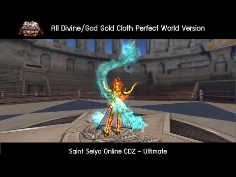 Saint Seiya Online All Divine Gold Cloth +3 Divine Armor - Server CDZ Ultimate CBT