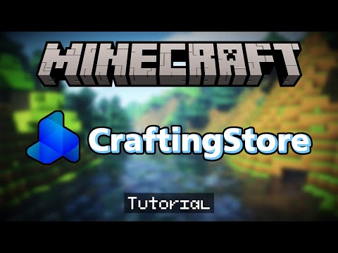 Sell Ranks & Items For Your Minecraft Server Using CraftingStore (Tutorial)