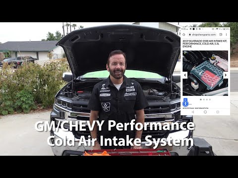 GM/Chevy Performance Cold-Air Intake Install w/Paul Henderson 4K 5-17-2021