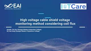 High voltage cable shield voltage monitoring method considering coil flux
