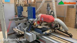 Woodmaster. MÁY ĐÁNH MỘNG 2 ĐẦU CNC WM-200E