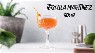 This cocktail saved me - How to make a Tequila Martinez Sour