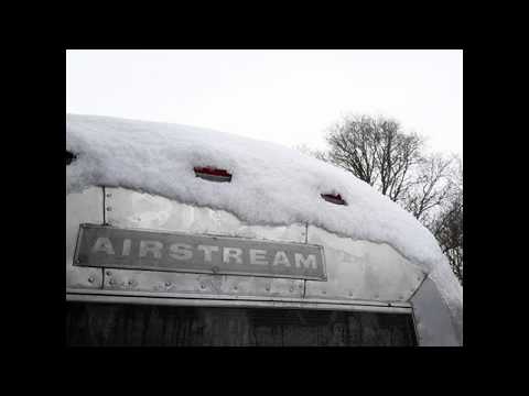 Tiny Hobbit Stove fitted in an Airstream