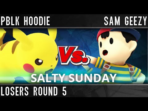 Salty Sunday @ eBash 18 - (WiiU) Hoodie VS Sam Geezy - Losers Round 5
