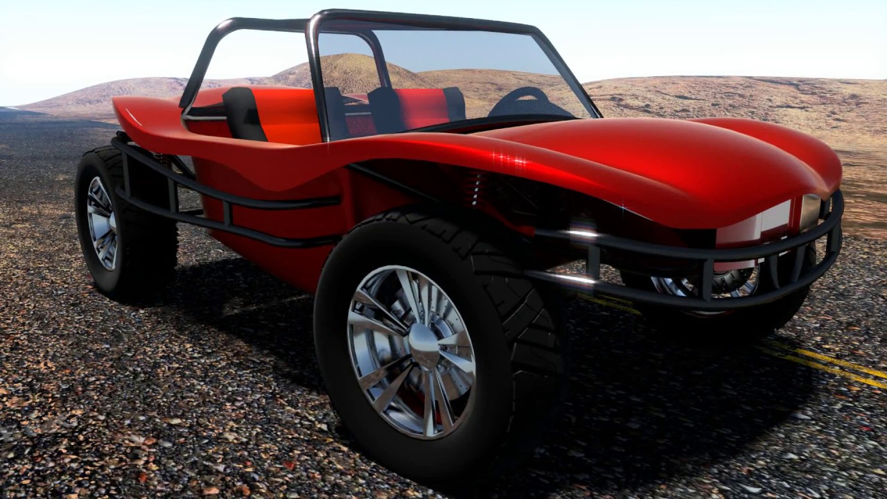 Dune Buggy - 3D Modelling