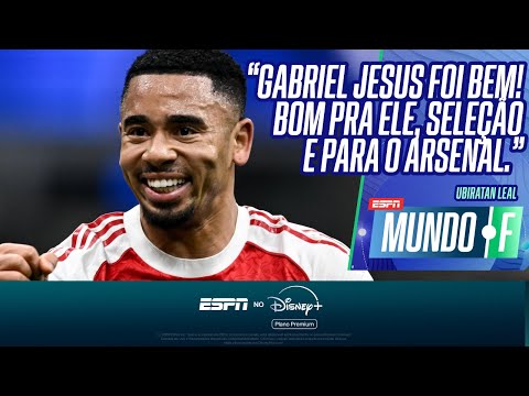 GABRIEL JESUS AMEAÇA A TITULARIDADE DE GYOKERES NO ARSENAL? PODE VOLTAR À SELEÇÃO? | MUNDO F