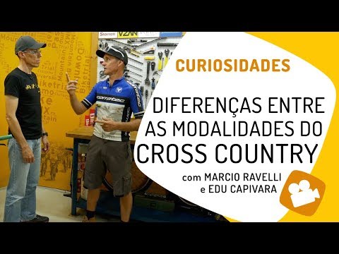 As diferenças do mountain bike cross country, XC, XCO, XCM, XCE... Com Marcio Ravelli. Pedaleria