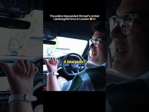 AHMED'S RENTED LAMBORGHINI URUS GOT IMPOUNDED IN LONDON😱⚠️🇬🇧