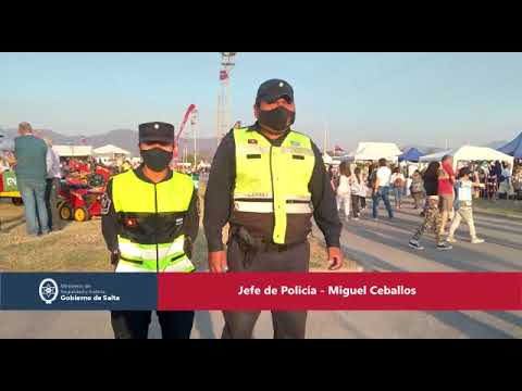 La Policía brindó cobertura de seguridad en la Feria Potencia Emprende 2022