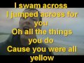 Karaoke Coldplay - Yellow Karaoke 