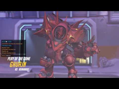 What 6 hours of Reinhardt experience looks like
