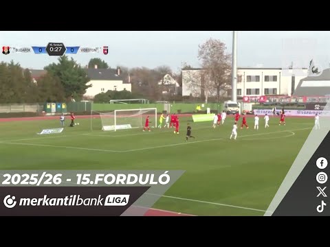 Budafoki MTE - Videoton FC Fehérvár | 2-2 (0-1) | Merkantil Bank Liga NB II. |15. forduló