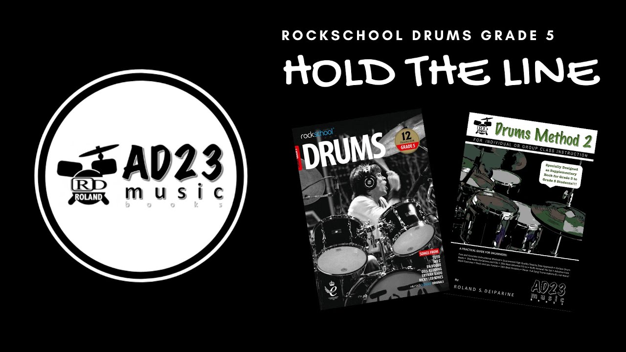 HOLD THE LINE | Rockschool Drums Grade 5